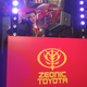 Illustration for article titled This iGundam-/iThemed Toyota Has Its Own Costumed DJ For Auto Shows